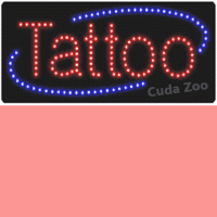 Affordable LED L7353 Tattoo LED Sign, 12